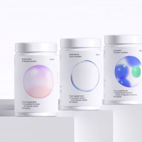 Moscow-based studio Redo Bureau designed this clean packaging set for Alform, a brand of health supplements. Medical Packaging, Supplements Packaging, Anti Oxidant Foods, Shake Diet, Visual Journal, Packing Design, Body Systems, Health Supplements, Vitamins And Minerals