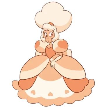 Peach Diamond, Peach Gown, Pink Diamond Steven Universe, Steven Universe Oc, Orange Diamond, Pearl Steven Universe, Pearl Steven, Steven Universe Drawing, Orange Gem