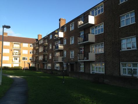 Council estate in Woodford Green, East London - Jan 2017. Council Estate Aesthetic, Council Estate, Common People, East London, International Travel, Aesthetic Pictures, England, London, Travel