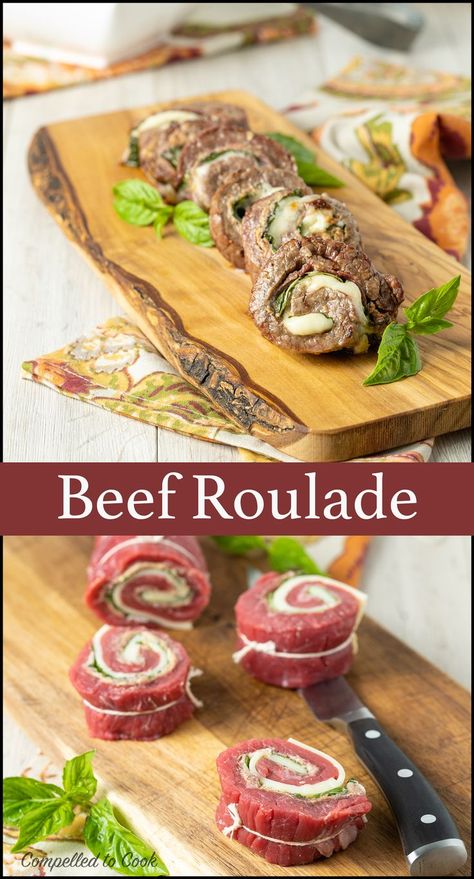 Flank Steak Rolls, Beef Roulade, Beef Roll Ups, Summer Dinner Recipes Grill, Steak Dinner Sides, Roulade Recipe, Steak Rolls, Beef Flank Steak, Beef Flank