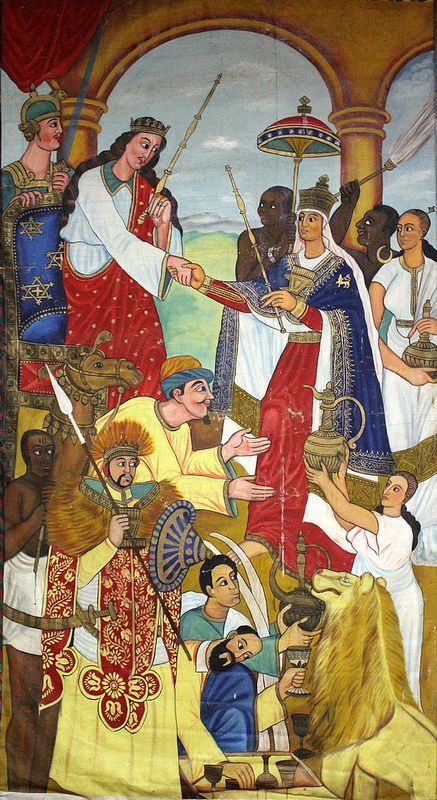 The Journey of the Queen of Sheba Eritrean Art, Habesha Art, Ethiopia History, Ethiopia Art, Solomon And Sheba, Ethiopian History, Ethiopian Art, The Queen Of Sheba, History Of Ethiopia