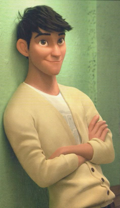 Big Hero 6 Tadashi, Big Hero 7, Tadashi Hamada, Cartoon Crushes, Male Cartoon Characters, Male Cartoon, Hiro Big Hero 6, New Disney Movies, Smash Board