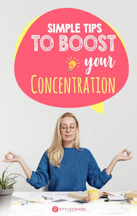 10 Simple Tips To Boost Your Concentration: You want to excel in studies but cannot concentrate, deadline is looming large at work, but your mind wanders off – these problems are normal but can create many issues. So here are 10 simple ways to boost concentration and perform better. #Tips #Tricks #Concentration #Wellness #Health How To Concentrate, How To Concentrate On Studying, Concentration Tips Studying, Concentration Tips, Focused Quotes, Effective Studying, Focus Quotes, Chrome Web Store, Energy Booster