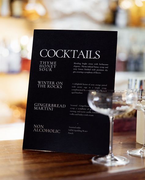 Raise the bar with menus that tell a story⁠ ⁠ From sleek cocktail lists to artisanal beer selections, every detail matters in creating an unforgettable bar experience. Highlighting your signature cocktails can take things to the next level, making each drink a memorable part of the celebration. Swipe through to see how unique designs and layouts bring your drink menu to life!⁠ ⁠ Whether you’re showcasing creative cocktails or timeless classics, these menus set the stage for an unforgettable a... Non Alcoholic Punch, Creative Cocktails, Alcoholic Punch, Cocktail List, Signature Cocktails, Raise The Bar, Creative Cocktail, Honey Syrup, Cocktail Menu