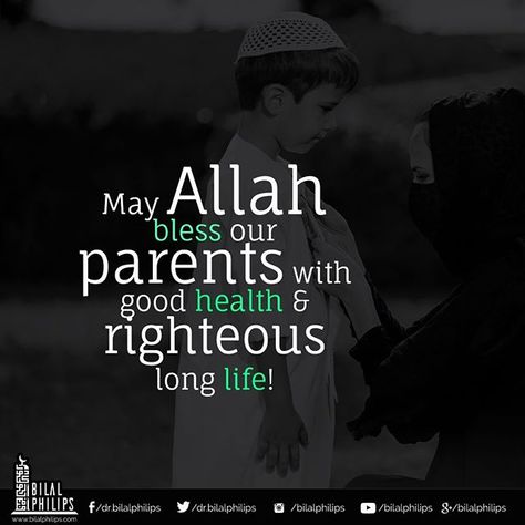 Our parents are blessings. Don't delay showing them love. We don't know how long we have this blessing for. May Allah grant our parents the highest ranks in Jannah. Ameen. #islamicOnlineUniversity #BilalPhilips #Parenting To Parents Quotes, For Parents Quotes, Love For Parents, Quotes Parents, Quotes Daughter, Parents Quotes, Respect Quotes, Good Quotes, Love In Islam