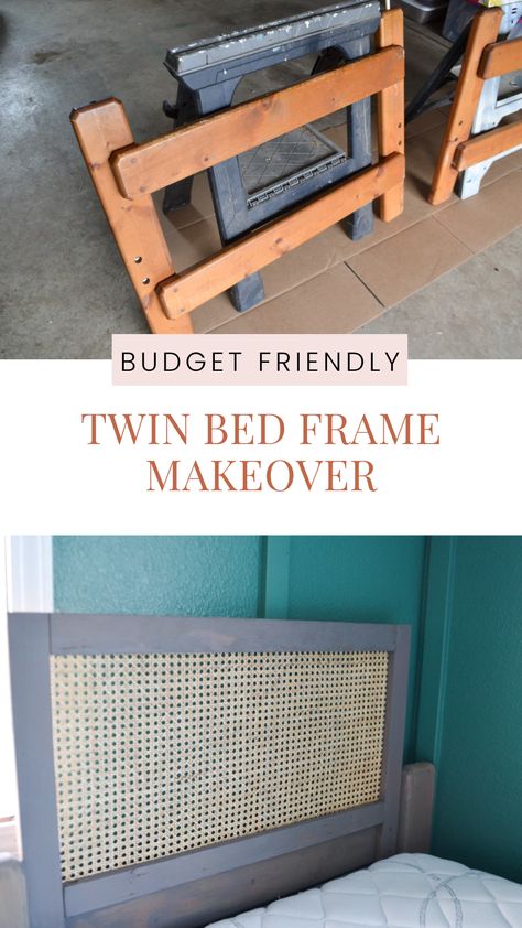 Are you looking for a way to give your old twin bed frame a makeover? This guide will show you how to transform that tired old frame into a modern, stylish piece of furniture. With a few simple tools, some elbow grease, and a little creativity, you can turn your tired old twin bed frame into a beautiful focal point of your bedroom. Using A Twin Bed As A Day Bed, Twin Bed Makeover, Bed Frame Makeover, 1905 Farmhouse, Twin Captains Bed, Frame Makeover, Budget Farmhouse Decor, Upcycled Furniture Before And After, Budget Farmhouse