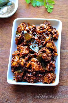 Chettinad Pepper Chicken Masala - Spicy Pepper Chicken Recipe Chicken Food Recipes, Chicken Manchurian, Chicken Masala Recipe, Pepper Chicken Recipe, Recipes With Chicken And Peppers, Indian Chicken Recipes, Spicy Chicken Recipes, Chicken Masala, Pepper Chicken