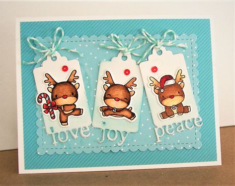 Mama Elephant Reindeer Cards, Mama Elephant Reindeer Games, Mama Elephant Christmas Cards, Reindeer Cards, Elephant Cards, Mama Elephant Cards, Mama Elephant Stamps, Reindeer Card, Reindeer Games