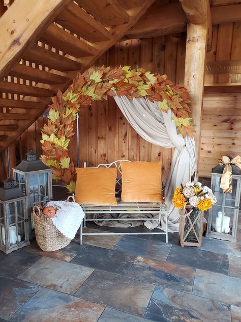 Harvest Photo Booth, Fall Wedding Photo Booth, Fall Church Decorations, Halloween Booth, Fall Photo Booth, Wedding Church Decor, Fall Backdrops, Fall Lantern, Fall Wedding Photos