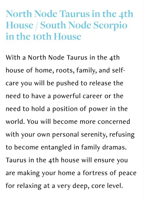 North Node Taurus, Taurus North Node, Astrological Aesthetic, South Node, North Node, Chart Astrology, Choosing A Career, Birth Chart Astrology, Learning To Trust