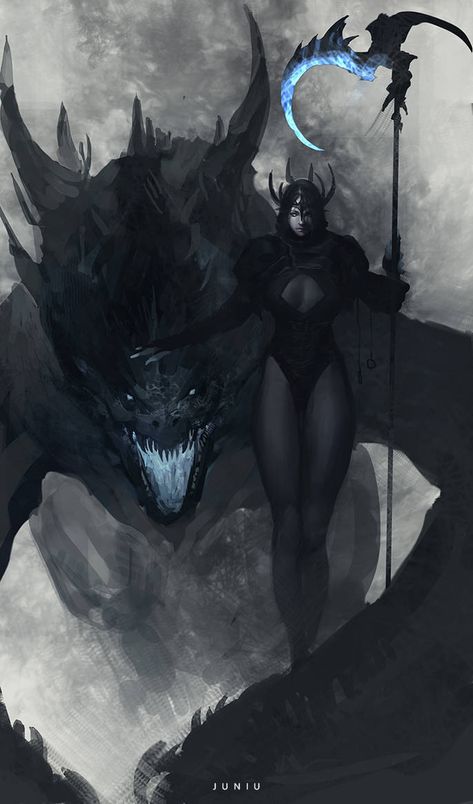 Dark Creatures, 다크 판타지, Demon Art, Fantasy Monster, Mother Of Dragons, Monster Art, A Dragon, 영감을 주는 캐릭터, Dragon Art