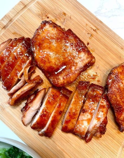 Char Siu Chicken (Chinese BBQ Chicken) | Iankewks Chinese Bbq Chicken, Char Siu Chicken, Chinese Fast Food, Chicken Chinese, Steamed Veggies, Chinese Cooking Wine, Chicken Drumstick Recipes, Honey Walnut Shrimp, Chinese Cooking Recipes