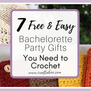 Craft-a-Boo – Crochet, Create, Inspire! Crochet Gifts For Bridesmaids, Crochet Bridal Party Gifts, Bridal Shower Crochet Gifts, Crochet Bachelorette Gifts, Crochet Engagement Gift, Crochet Bridesmaid Gifts, Crochet Bachelorette, Wedding Crochet Gift, Crochet Party Favors