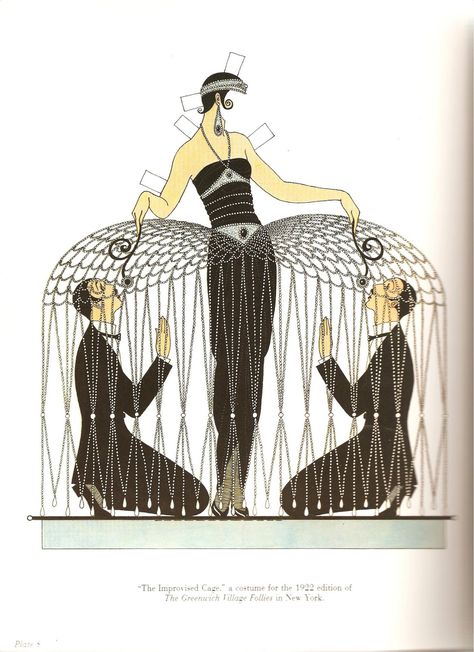 Miss Missy Paper Dolls: More Erte Fashion Arte Art Deco, Erte Art Deco, Erte Art, Art Deco Artists, Photographie Portrait Inspiration, Deco Poster, Estilo Art Deco, Inspiration Art, Art Deco Design