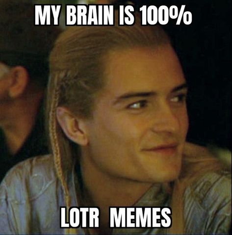 Legolas Funny Faces, Legolas Funny, Legolas Lotr Vs Hobbit, Lotr Quotes, Lotr Legolas, Legolas And Gimli, Tolkien Funny, Aragorn X Legolas Memes, Legolas Memes