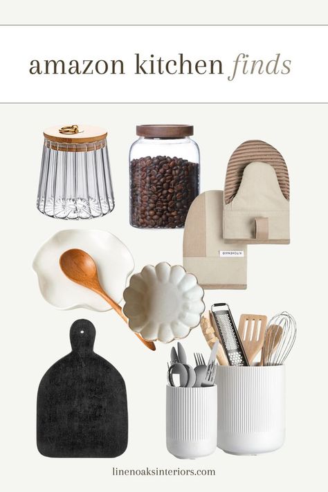 Want to create a timeless and classic kitchen that never goes out of style? Check out these Amazon kitchen favorites that is a must for every modern organic kitchen. If your decor style is earthy decor and a neutral colour pallet then these kitchen finds are for you.

#kitchenfinds #amazonehomefinds #amazonfinds #neutralkitchen #organichome Modern Organic Kitchen, Amazon Kitchen Finds, Kitchen Decor Styles, Kitchen Favorites, Earthy Decor, Kitchen Finds, Neutral Kitchen, Organic Kitchen, Aesthetic Kitchen