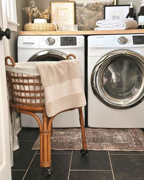 Rolling Wicker Laundry Basket curated on LTK Wicker Laundry Hamper, Laundry Room Update, Vintage Laundry, Letter Holder, Laundry Hamper, Letter Wall, Wicker Laundry Basket, Laundry Basket, Getting Organized