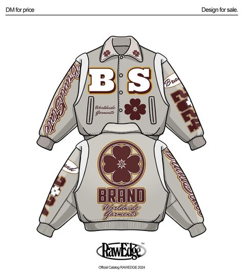 Trends Ss24, Y2k Png, Varsity Jacket Design, Graphic Design Clothing, Jacket Drawing, Barber Logo, Fashion Design Template, Graphic Tshirt Design, Usa Outfit