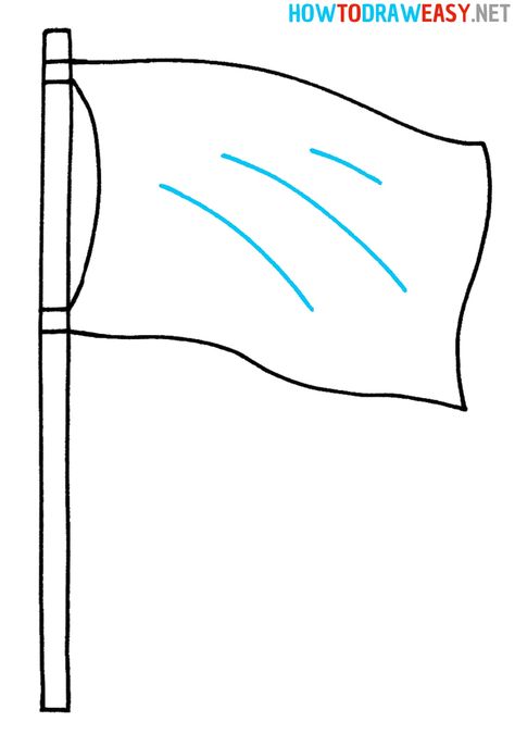 Step by Step Flag Drawing #Flag #FlagDrawing #FlagDrawings #HowtoDrawaFlag #FlagArt #USflag #HowtoDrawTheAmericanFlag #HowtoSketch #Sketching #DrawingTutorial 3d Flag Drawing, Holding A Flag Drawing, How To Draw A Flag Step By Step, Waving Flag Drawing, Waving American Flag Drawing, Drawing In Circle, Flag Drawing, Communication Techniques, Beauty Culture