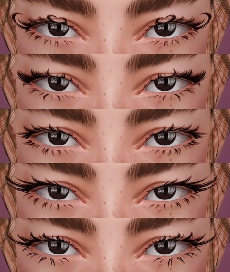 Dreamgirl 3D Lashes V7 4t3: 10 styles in total... : hey you Sims 4lashes Cc, Sims 4 Cc Face Details Lashes, Eyelash Mods Sims 4, Sims 4 No Lashes Mod, Sims 4 Custom Content Lashes, S4cc Eyelashes, Sims 4cc Eyelashes, Sims 4 Cc Free Downloads Eyelashes, Sims 4 Bottom Lashes