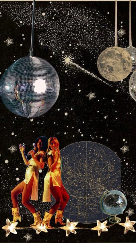 Disco Background, Disco Aesthetic, 80s Theme Party, Disco Era, Bachelorette Outfits, Stars Moon, Book Design Layout, Disco Outfit, Band Posters