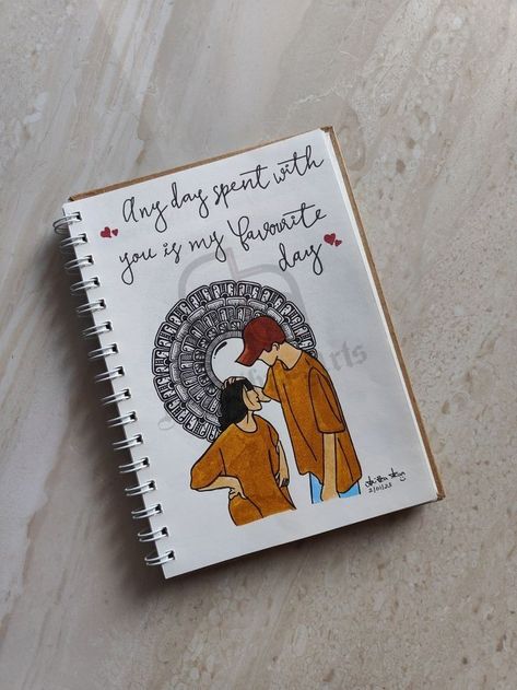 Male Best Friend Mandala Art, Mandala Art Love Couple, Love Mandala Art With Quotes, Couple Dairy Ideas, Couple Mandala Art Easy, Doodle Art Couple, Mandala Couple Drawing, Couple Doodle Art, Bestie Doodles