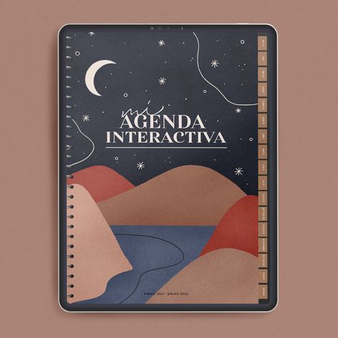 Agenda Digital, Notebook, Book Cover, Books, Art