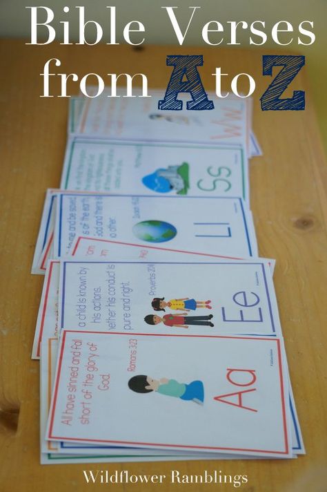 ABC Bible Verses for kids FREE printables Bible Verses For Children, Preschool Ministry, Weekly Focus, Abc Bible Verses, Homeschool Adventures, Verses For Kids, Childlike Faith, Memory Verses, Bible Verses For Kids