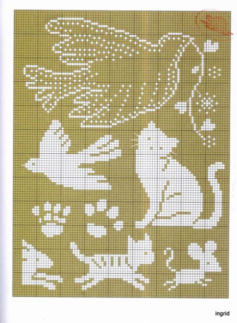 Dove Cross Stitch Pattern, Mouse Cross Stitch Pattern, Cross Stitch Silhouette, Funny Cross Stitch Patterns, Pola Kristik, Cross Stitch Bird, White Cross, Cat Cross Stitch, Cross Stitch Funny