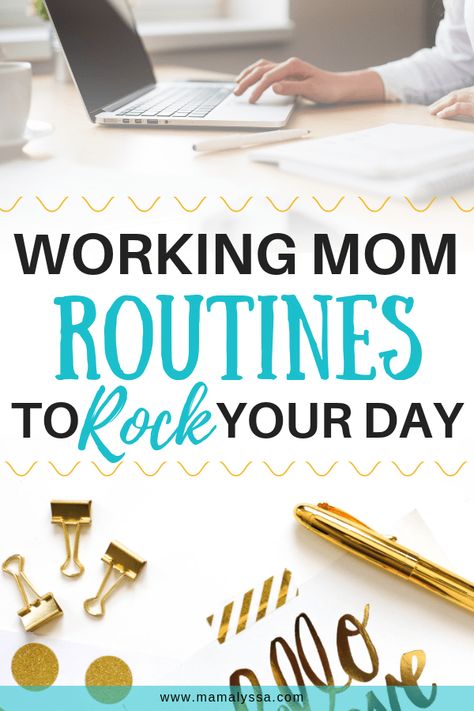 Routines are the staple to any Working Mom's sanity. Here are the best tips on how create perfect routine and take back time with your kids. #workingmom #routines #workingmother #easydailyroutines Working Mom Organization, Working Mom Guilt, Working Mom Routine, Working Mom Schedule, Perfect Routine, Mom Routine, Pumping At Work, Detox Kur, Mom Schedule