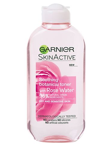 Face Toner || SkinActive Soothing Botanical Toner- Rose Water (dry to sensitive skin) Rose Water Toner, Skin Care Routine For 20s, Garnier Skin Active, Sensitive Skin Care, Dry Skin Care, Skin Toner, Skin Care Remedies, Toner For Face, Face Skin Care