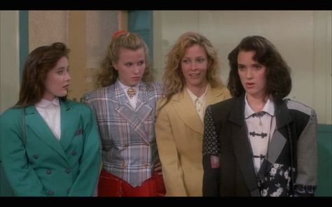 How To Dress Like You're A Heather In 7 Simple Steps Because 'Heathers' Is Still Everything Heather Duke, Heathers Movie, Heather Chandler, Veronica Sawyer, 80s Fashion Trends, Heathers The Musical, Shannen Doherty, Teen Movies, Flirting Tips For Girls