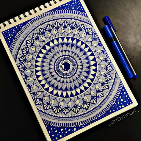 Unique Mandala Drawing Colour, Unique Mandala Drawing, Colourful Rangoli, Mandala Paintings, Draw Mandala, Mandala Inspiration, Mandala Sketch, Easy Mandala, Easy Mandala Drawing