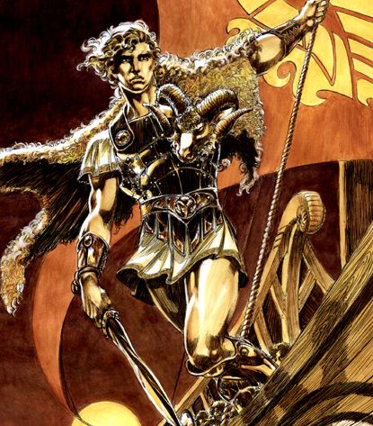 Jason ( Iásōn) was an ancient Greek mythological hero who was famous for his… Ray Harryhausen, The Golden Fleece, Jason And The Argonauts, Mythology Books, World Mythology, Greek Heroes, Golden Fleece, Roman Mythology, Greek Gods