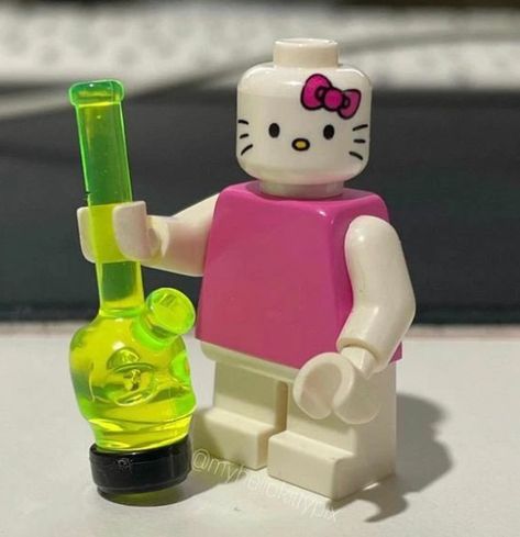 Lego, Hello Kitty, Kitty, Green