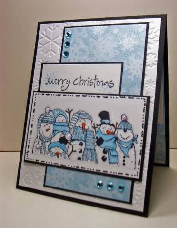 Stampin Up Weihnachten, Christmas Ecards, Snowman Christmas Cards, Christmas Card Inspiration, Homemade Christmas Cards, Funny Christmas Cards, Diy Christmas Cards, Christmas Holiday Cards, Christmas Cards To Make