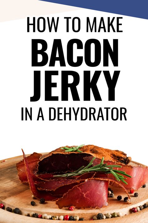 Get the best cooking tips for how to make bacon jerky in a dehydrator. Healthy Beef Jerky, Smoked Jerky Recipes, Best Dehydrator, Make Beef Jerky, Smoked Jerky, Best Food Dehydrator, Smoked Beef Jerky, Turkey Ground, Bacon Jerky