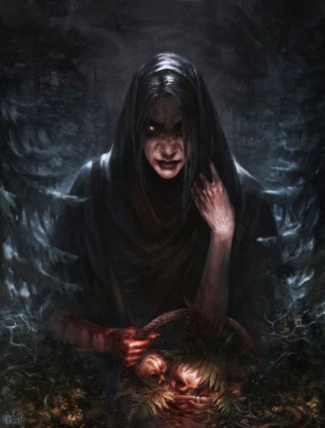 Wraith's Reprisal Baba Jaga, Arte Peculiar, Curse Of Strahd, Vampire The Masquerade, World Of Darkness, Witch Art, Beautiful Dark Art, Creepy Art, Arte Fantasy