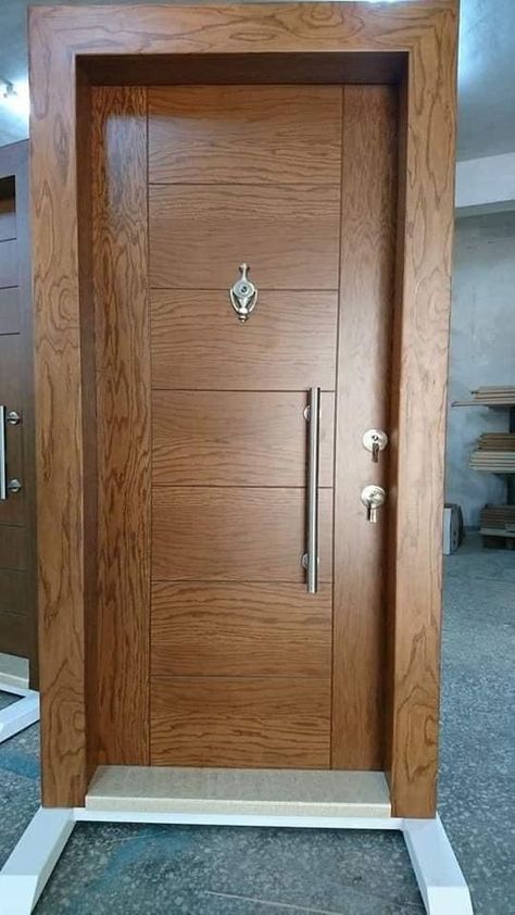 Door Renovation Diy, Flat Main Door Design Entrance, Luxury Door Design, Door Makeover Ideas, Door Renovation, Diy Luxury, Door Design Ideas, Flush Door Design, Modern Entrance Door