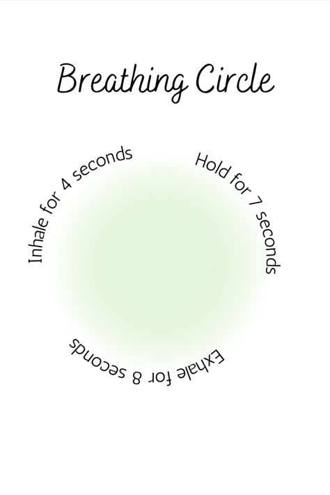 Breath Quotes, Circular Breathing, Circle Printable, Yoga Breathing Techniques, Psychology Tools, Exercise And Mental Health, Mindful Breathing, Yoga Breathing, Ig Highlights