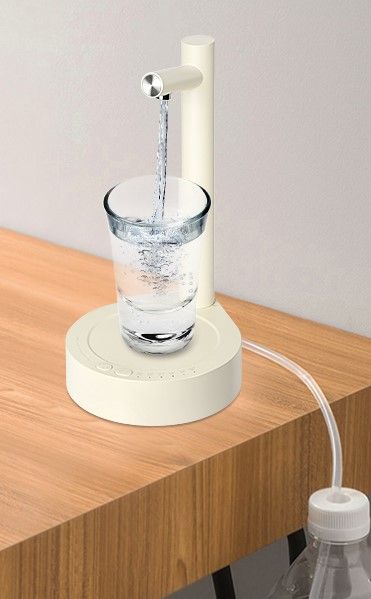 Keweis Desktop Water Dispenser, Smart Water Bottle Dispenser Pump for 5 Gallon & All Bottles, Portable Automatic Electric Water Jug Dispenser Countertop for Bedside, Bedroom, Home, Office, Outdoor Water Dispensers, Gallon Of Water, Drink Station, Water Party, Water Tap, Smart Water Bottle, Water Jug, Water Dispenser, Dog Houses