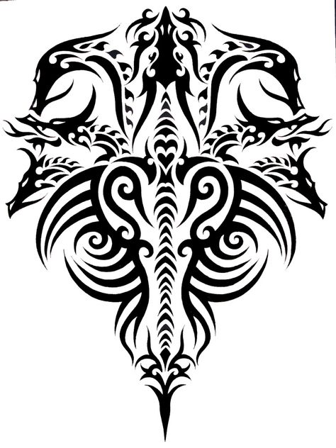 Hydra tattoo Hydra Tattoo Design, Hydra Tattoo, Hydra Dragon, Dragon Back Tattoo, Tattoos Dragon, Tattoo Dragon, Tattoo Skull, Skull Tattoos, Symbolic Tattoos