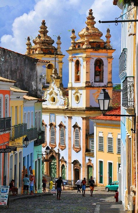 Salvador Brazil, Bahia Brazil, Colorful Houses, San Paolo, Brazil Travel, 2016 Summer, Travel South, South America Travel, Summer Olympics