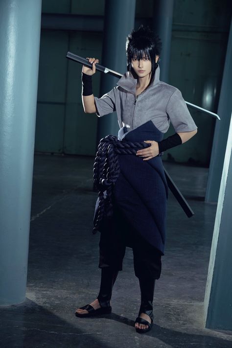 Sasuke Costume, Sasuke Uchiha Cosplay, Memories Anime, Male References, Hidden Games, Sasuke Cosplay, Sasuke Shippuden, Cosplay Idea, Anime Png