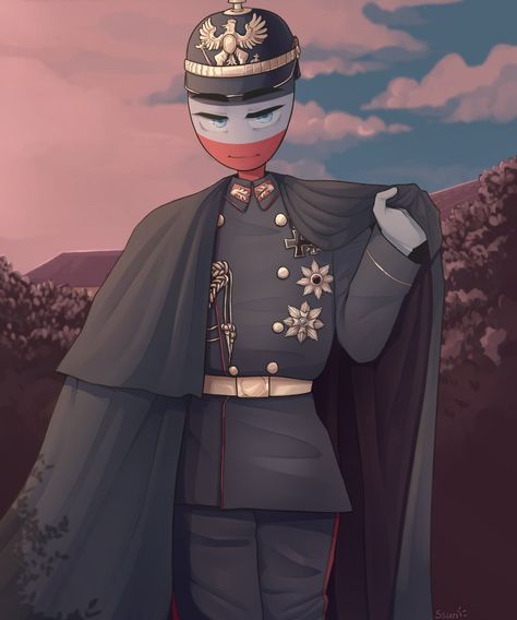 German Empire Countryhumans, Country Romance, Couple Memes, Austrian Empire, German Empire, Country Fan, Country Jokes, Country Memes, Country Humor