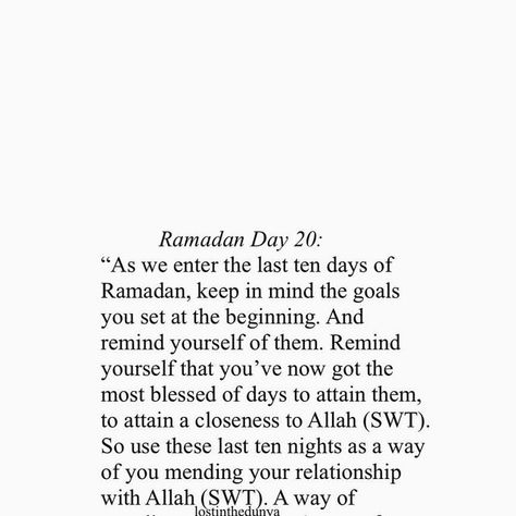 @lostinthedunya on Instagram: "Last ten days.. I can’t express enough how distraught I am knowing that Ramadan is coming to an end.. way quicker than imagined. 😢" Last Ten Days Of Ramadan, Ramadan Is Coming, Ramadan Tips, Ramadan Day, We Made It, Keep In Mind, Made It, Ramadan, I Can