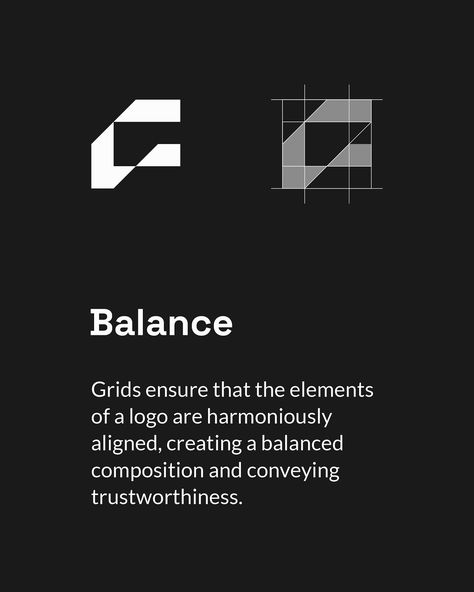 The importance of using a grid system when creating a logomark🙌 #logodesign #logotypedesign #visualidentitydesign #modernlogo #minimalistlogo #minimalisticlogo #branddesign #logoforbusiness Modular Logo Design, Logo Design Grid, Logo Grid, Brutalist Logo Design, Logo Grid System, Brutalist Brand Identity, National Grid, Architecture Logo, Tech Branding