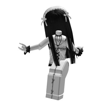 Black And White Roblox Avatar, Fem Fits, Skins Roblox, Roblox Ava, Roblox 3, Rblx Fits, Avatar Ideas, Cool Avatars, Roblox Pictures