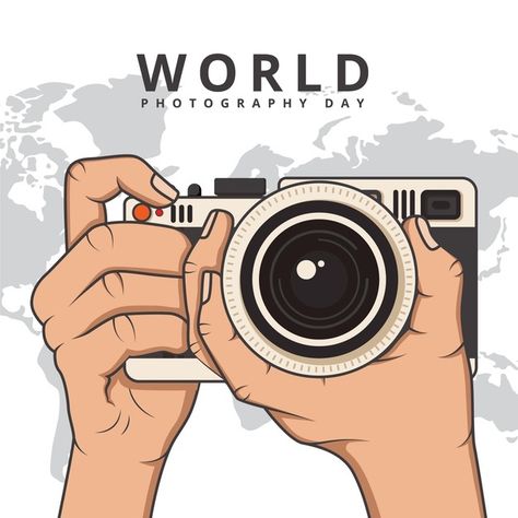 Wold Photographer Day, Camera Illustration Art, Camera Drawing Art, Camera Logos Design, Camera Illustration, Car Brands Logos, World Photography Day, Camera Drawing, White Camera