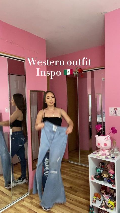 Which outfit is your favorite? 🙈🫶💞 #westernfashion #outfitinspirati... | flare jeans outfits | TikTok Cute Bell Bottom Outfits, How To Style Bell Bottoms Jeans, How To Style Bell Bottoms, Style Flared Jeans, Bell Bottom Outfits, Jeans Western, Cowgirl Boots Outfit, Western Outfit, Jeans Outfits